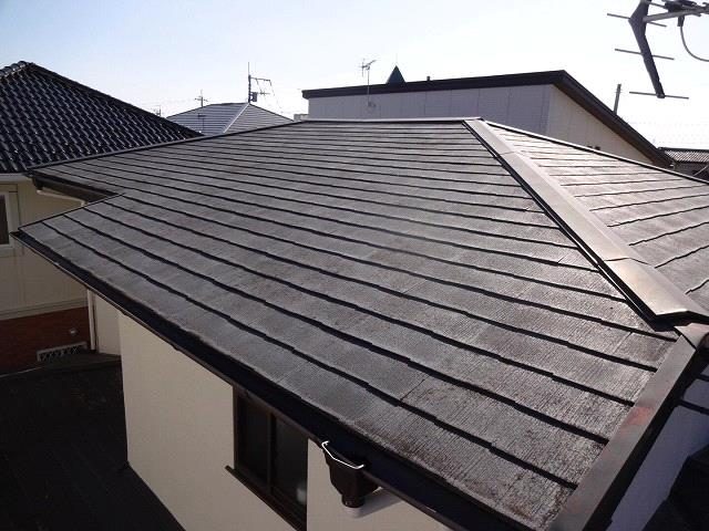 伊勢崎市 屋根塗装 施工前 ミヤケン