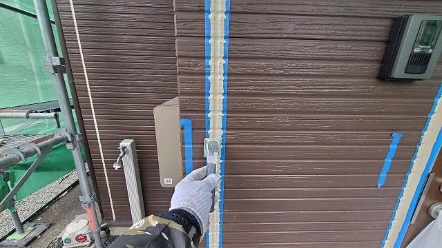 伊勢崎市 コーキング ヘラ押え ミヤケン