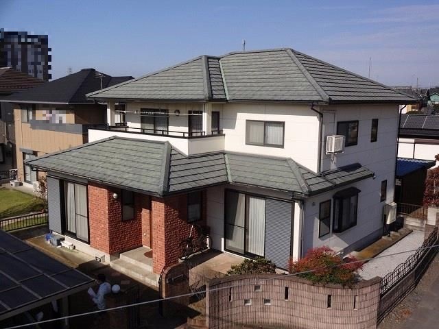 伊勢崎市 外壁塗装 施工前 ミヤケン