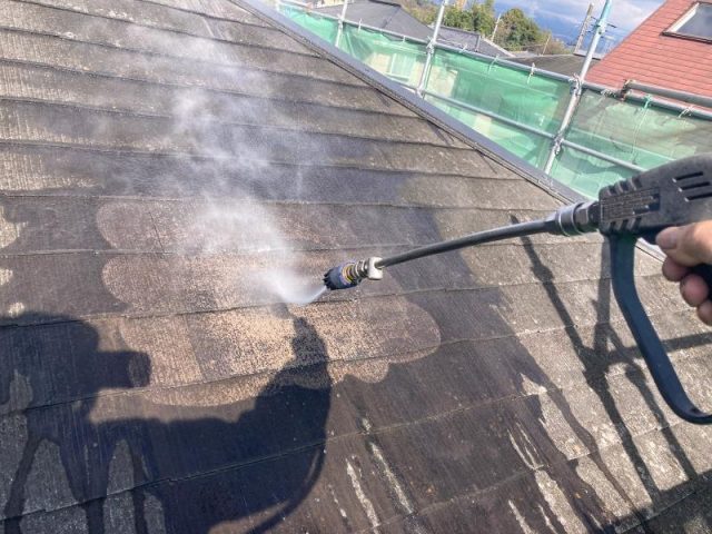 桐生市 屋根 高圧洗浄 ミヤケン