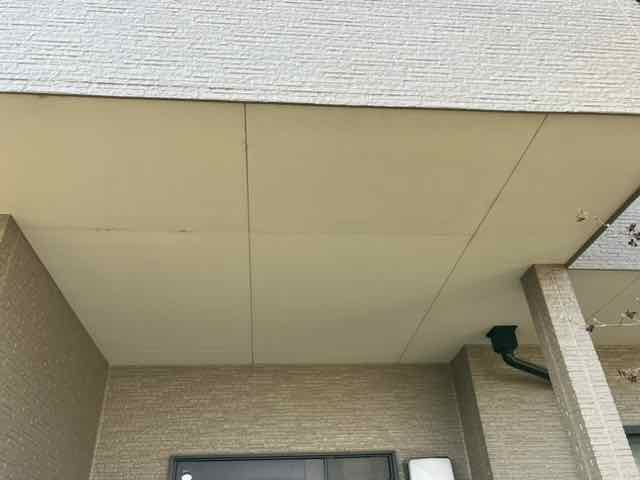 太田市 外壁塗装工事 軒裏天井の点検 7年点検 ミヤケン