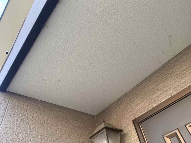 高崎市 屋根外壁塗装工事 軒裏天井の点検 7年点検 ミヤケン