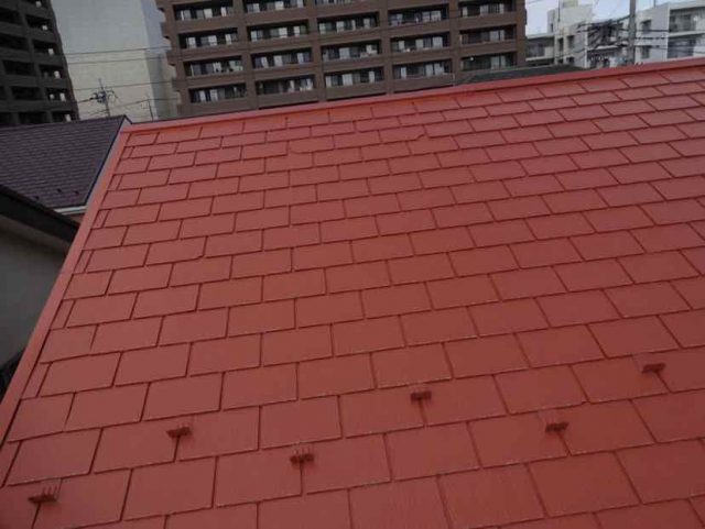 高崎市 屋根外壁塗装工事 コロニアル屋根の点検 1年点検 ミヤケン