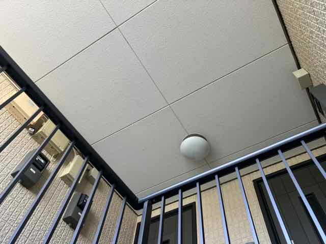 前橋市 外壁塗装工事 軒裏天井の点検 3年点検 ミヤケン