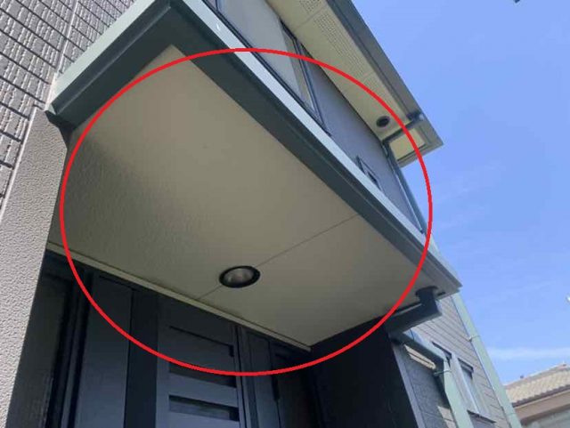 高崎市 屋根外壁塗装工事 軒裏天井の点検 1年点検 ミヤケン