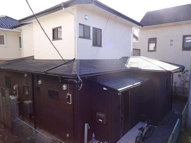 伊勢崎市 外壁塗装 施工前 ミヤケン