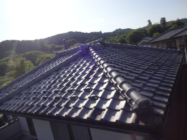 高崎市 瓦屋根 瓦 ミヤケン
