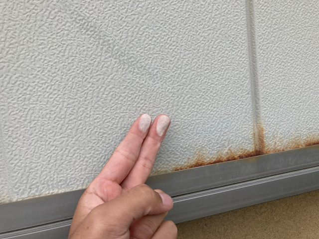 邑楽郡 外壁 チョーキング現象 ミヤケン
