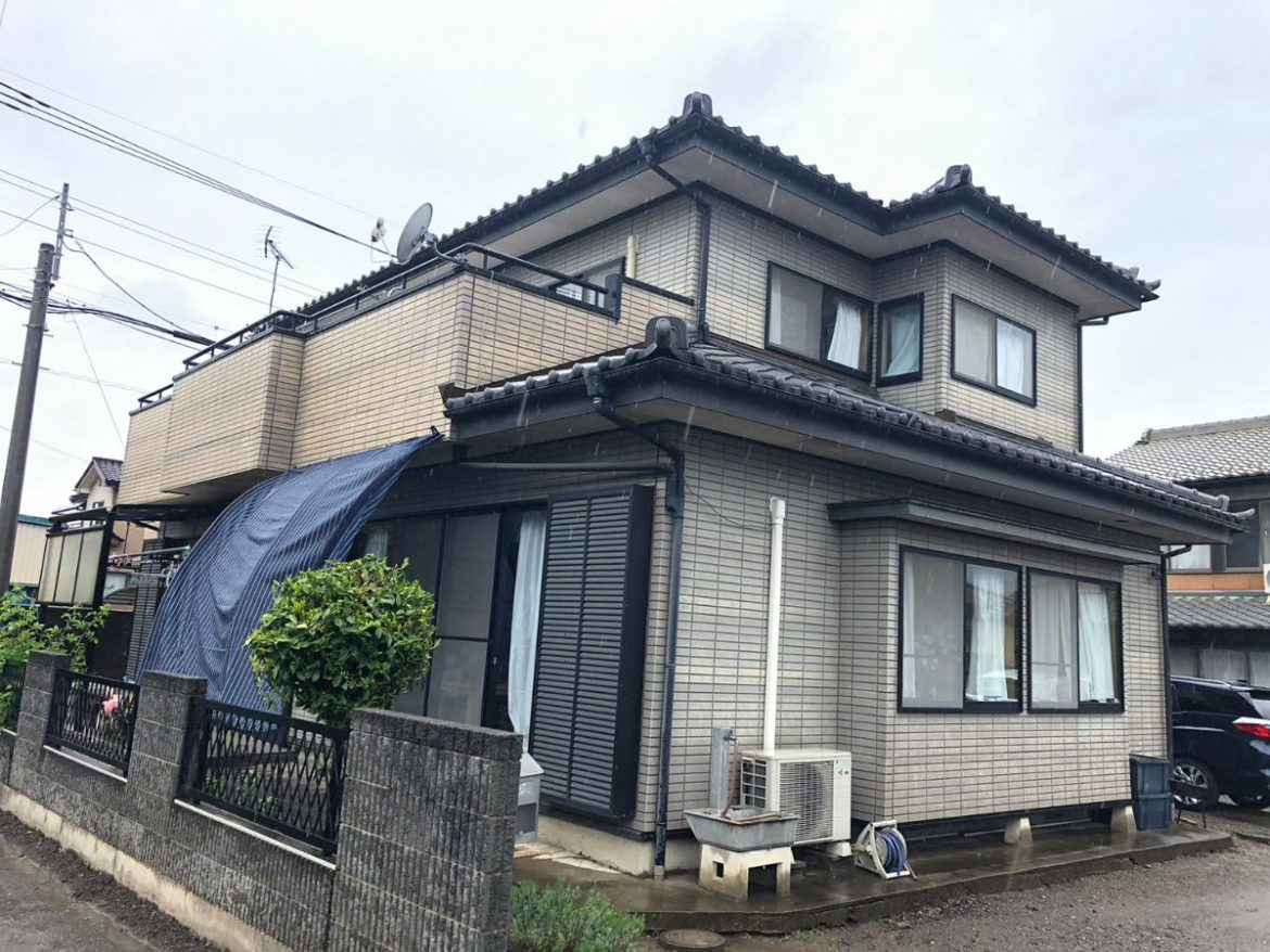 太田市 外壁塗装工事 施工前 お客様の声 ミヤケン