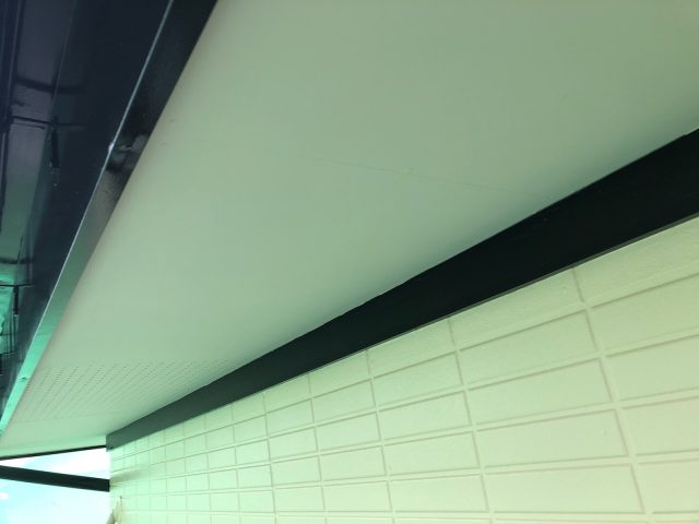 太田市 外壁塗装工事 軒裏天井施工後 お客様の声 ミヤケン