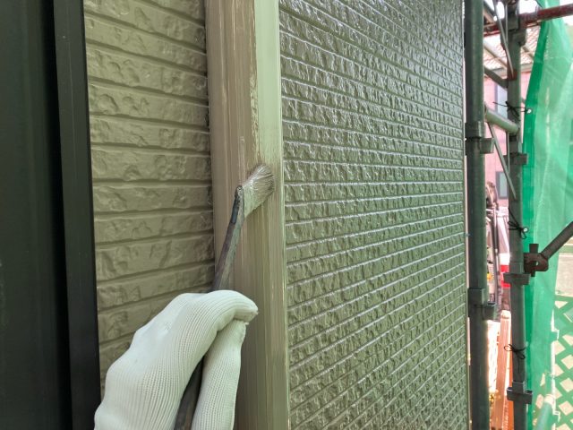 高崎市 雨樋 施工中 ミヤケン