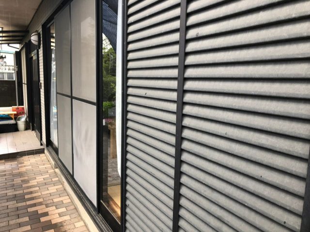 太田市 外壁塗装工事 雨戸施工後 お客様の声 ミヤケン