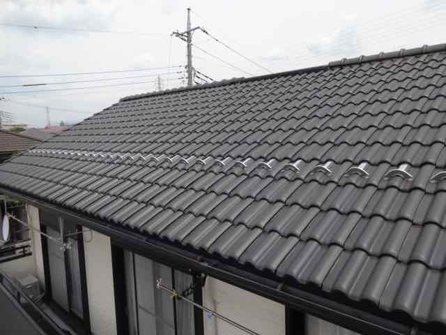 前橋市 屋根塗装 瓦 ミヤケン