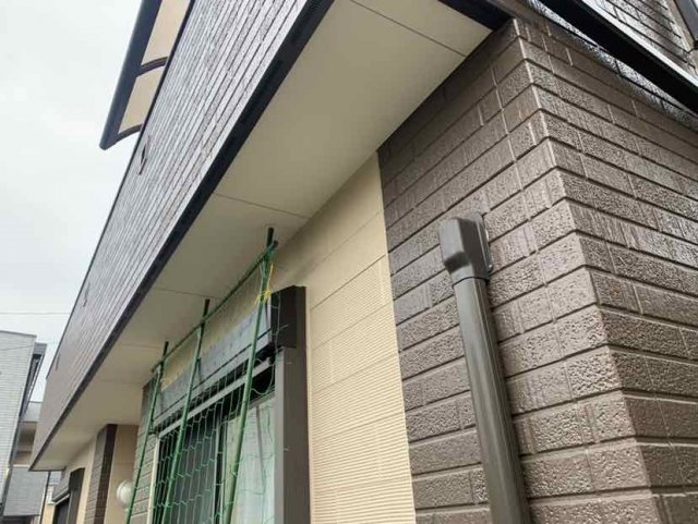 高崎市 軒天 外壁塗装 ミヤケン