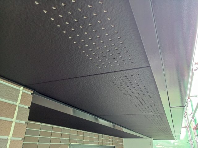 富岡市 軒天 完了 ミヤケン