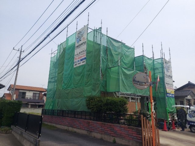 伊勢崎市 外壁塗装 足場組み ミヤケン