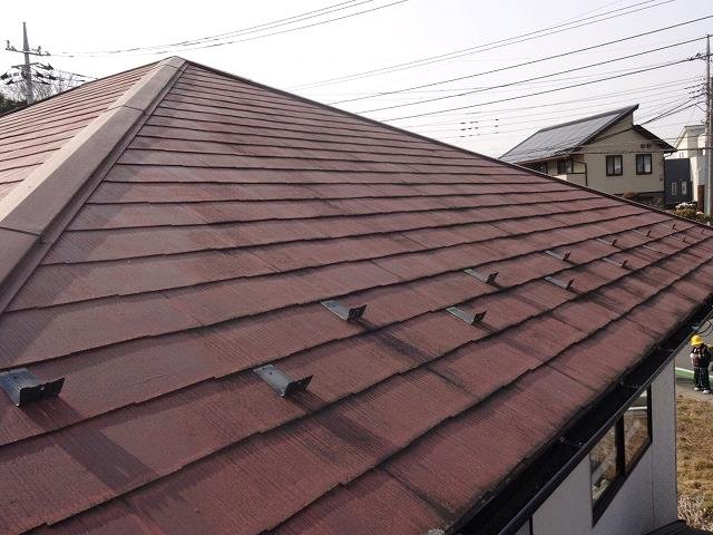 前橋市 屋根外壁塗装工事 屋根施工前 お客様の声 ミヤケン