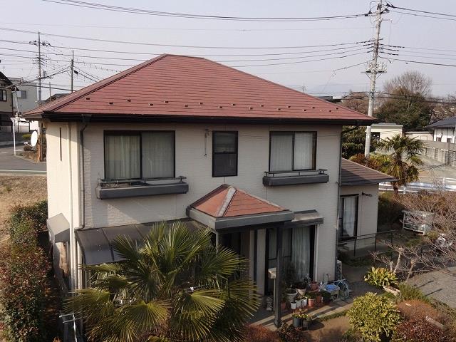 前橋市 屋根外壁塗装工事 施工前 お客様の声 ミヤケン