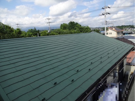 前橋市 コロニアル屋根 屋根塗装 ミヤケン