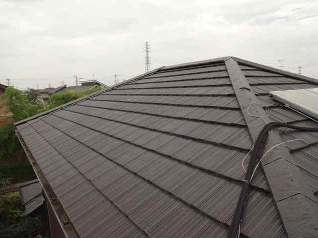 太田市 屋根塗装 セメント瓦 ミヤケン