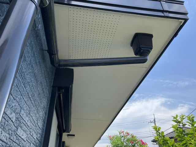 足利市 外壁塗装 軒天 ミヤケン