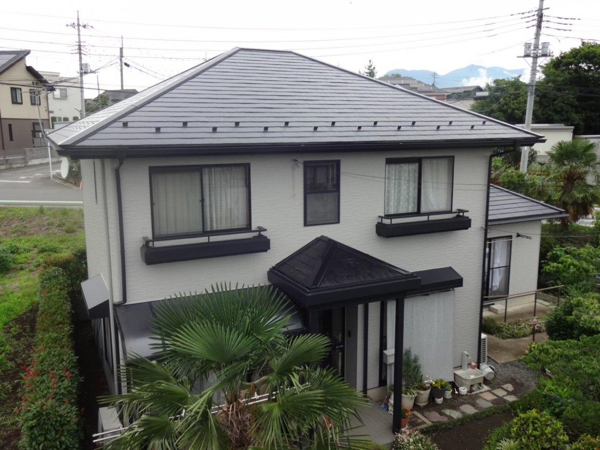 前橋市 屋根外壁塗装工事 施工後 お客様の声 ミヤケン