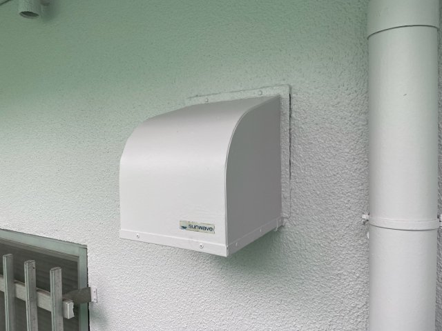 前橋市 外壁塗装工事 換気フード完了 お客様の声 ミヤケン