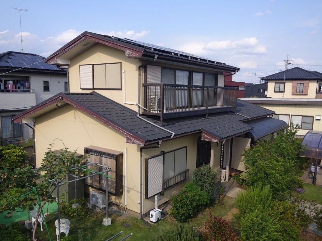 太田市 外壁塗装 施工前 ミヤケン