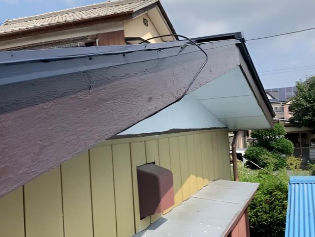 太田市 破風板 完了 ミヤケン