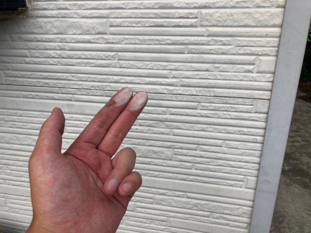 高崎市 外壁塗装 チョーキング ミヤケン