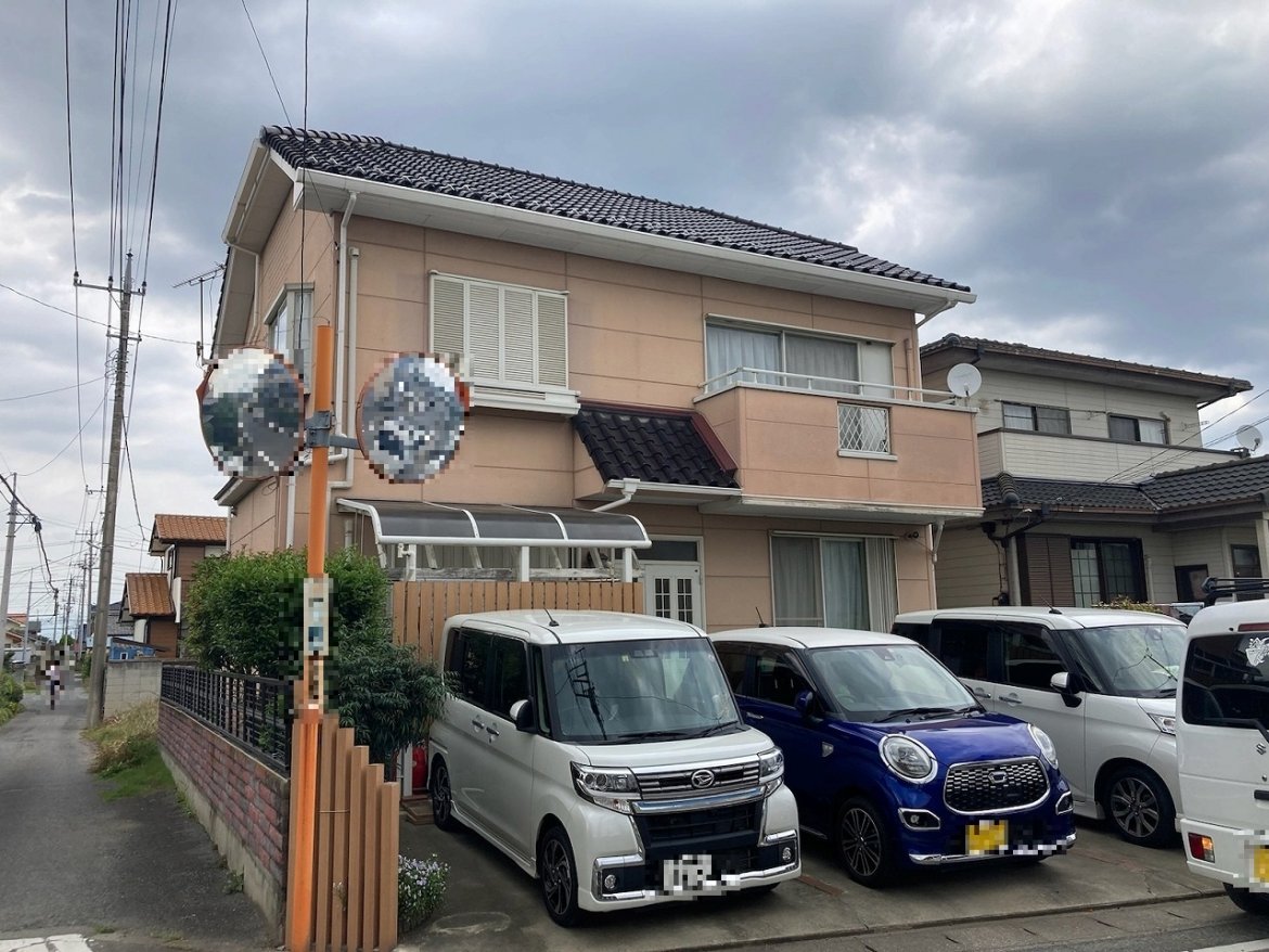 伊勢崎市 外壁塗装 施工前 ミヤケン