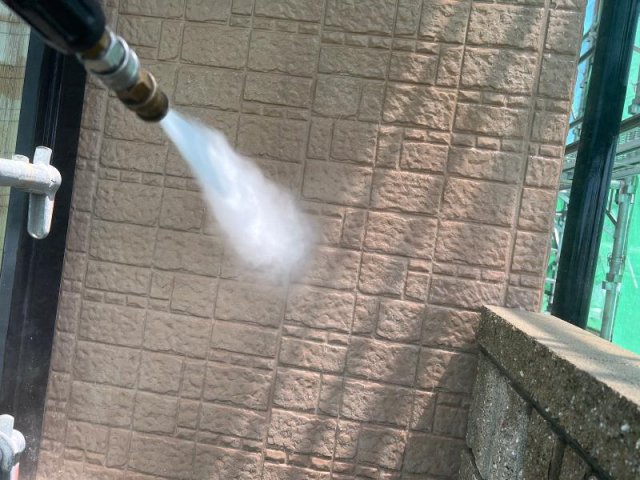 太田市 外壁 高圧洗浄 ミヤケン