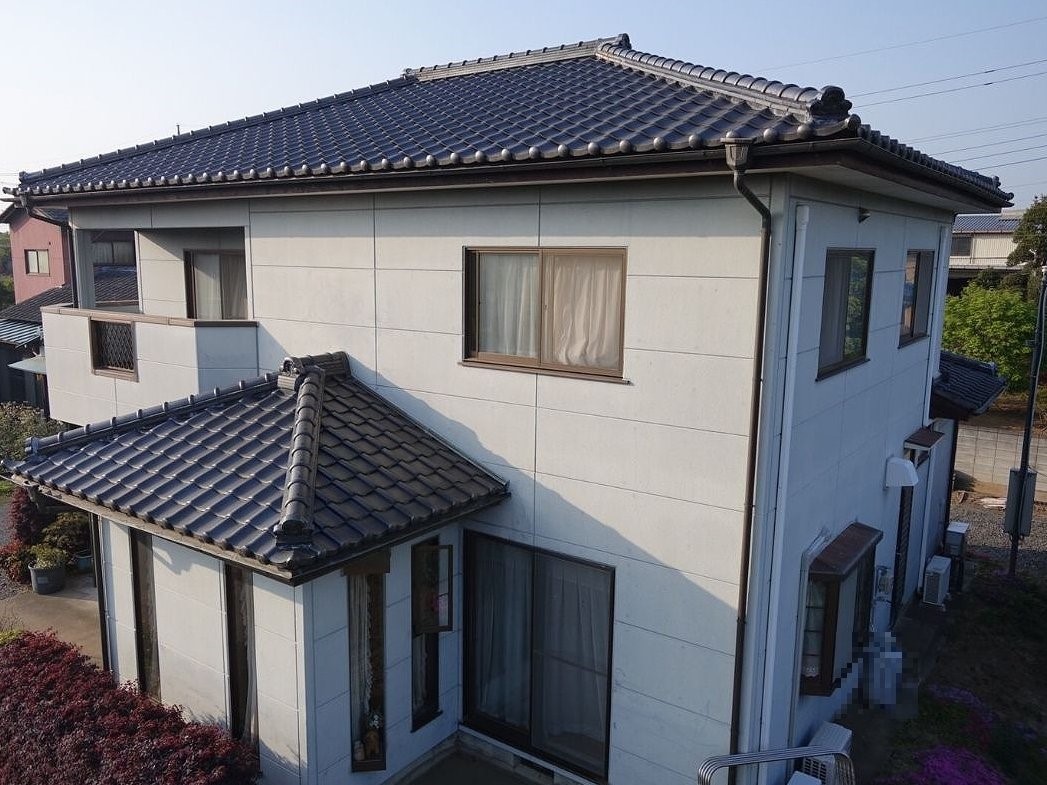 邑楽郡千代田町 外壁塗装 施工前 ミヤケン