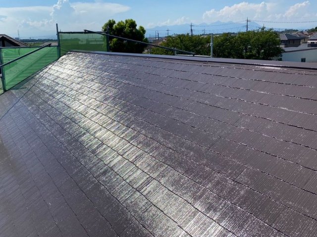 佐波郡玉村町 屋根塗装 完了 ミヤケン