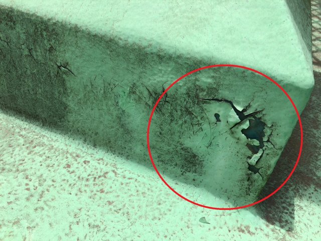 太田市 ベランダ防水 塗膜のはがれ ミヤケン