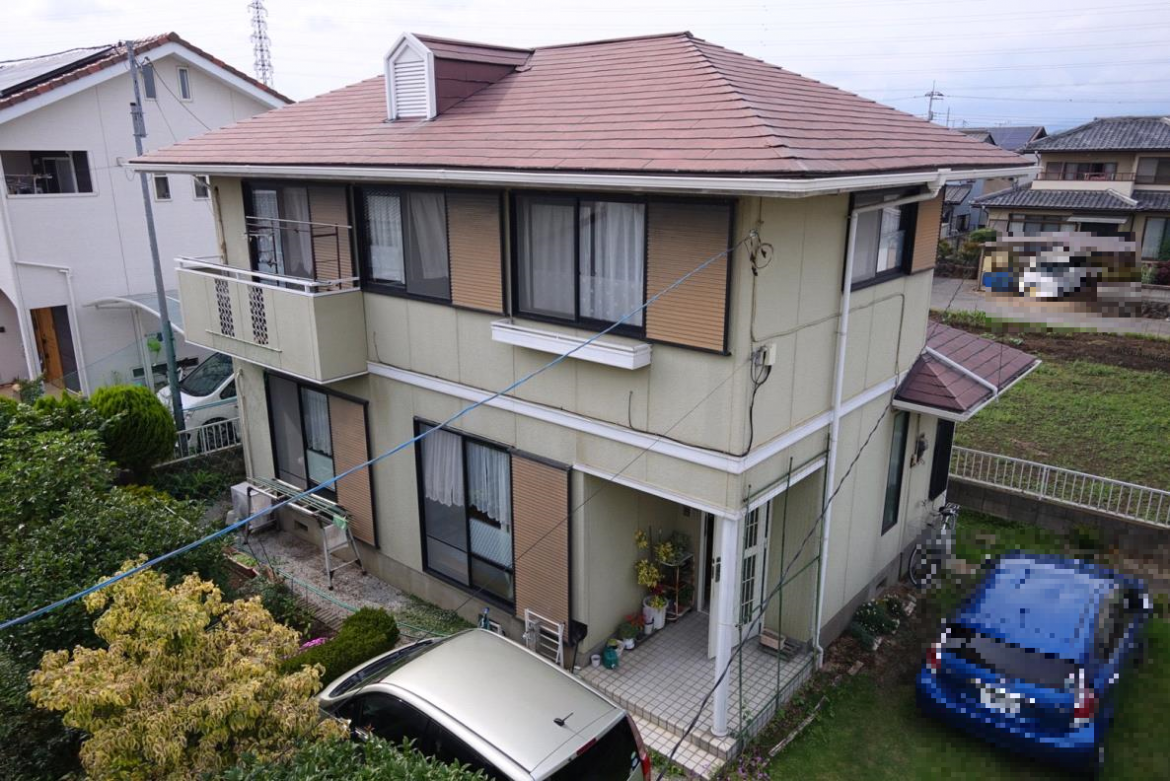 太田市 外壁塗装 施工前 ミヤケン