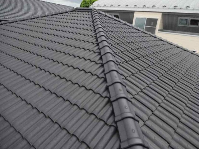 高崎市 外壁塗装 陶器瓦 ミヤケン