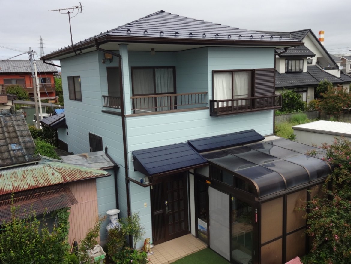 前橋市 屋根外壁塗装工事 施工後 お客様の声 ミヤケン