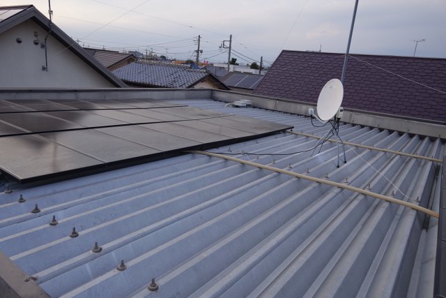 太田市 外壁塗装 折半屋根 ミヤケン