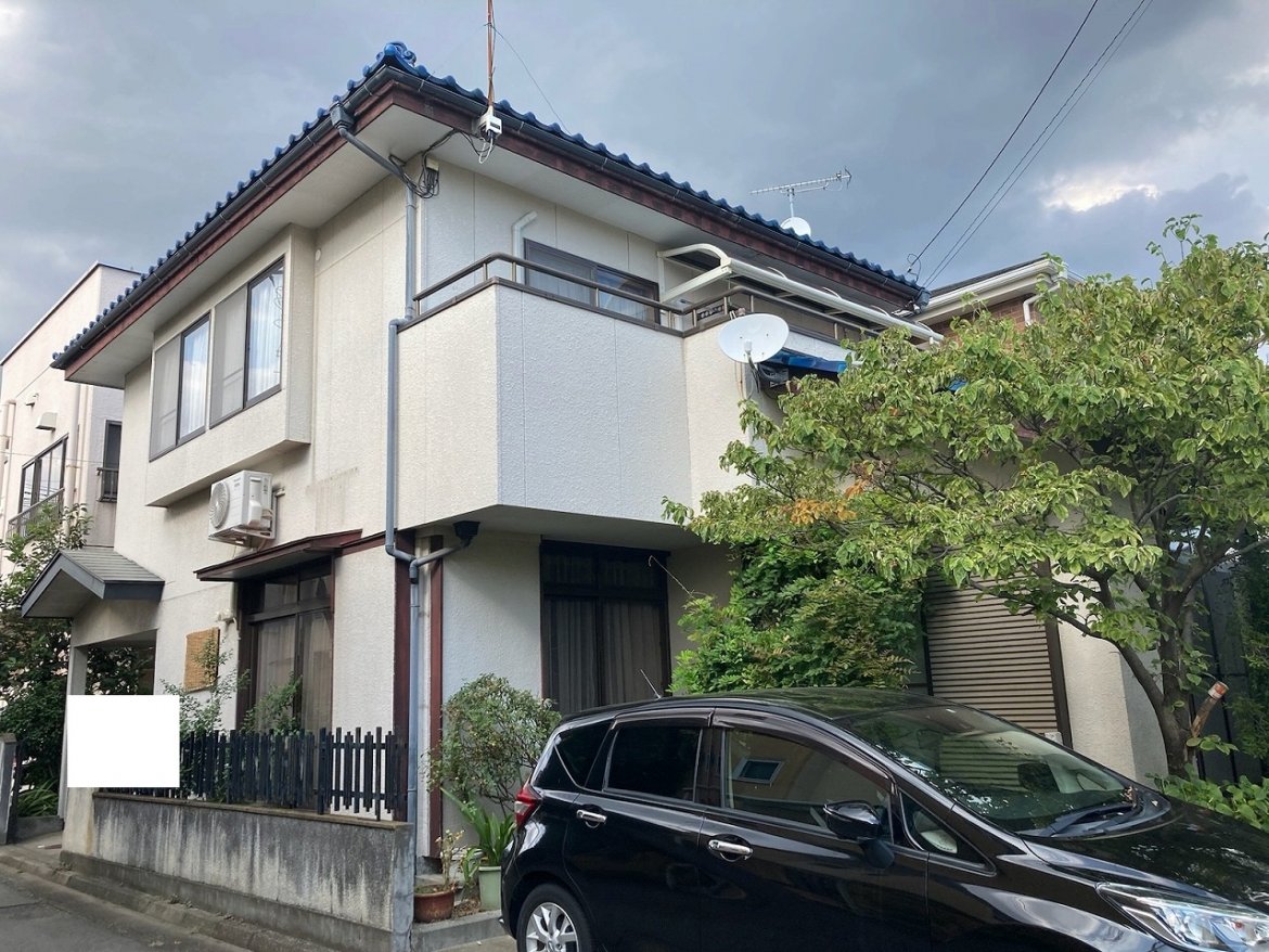 前橋市 外壁塗装 施工前 ミヤケン