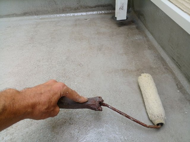 前橋市 ベランダ防水 ウレタン ミヤケン
