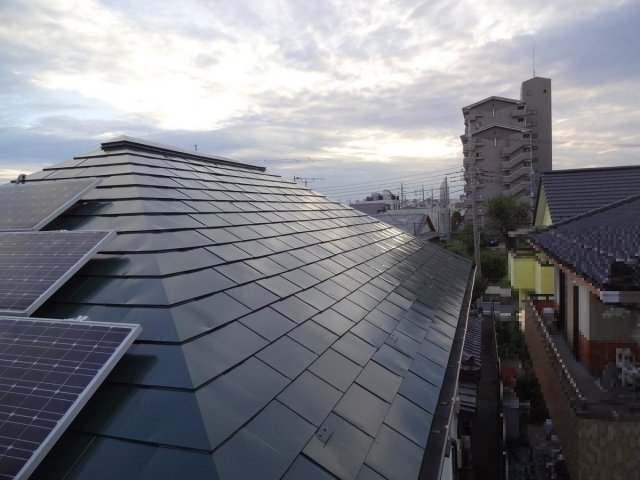前橋市 屋根塗装 施工後 ミヤケン