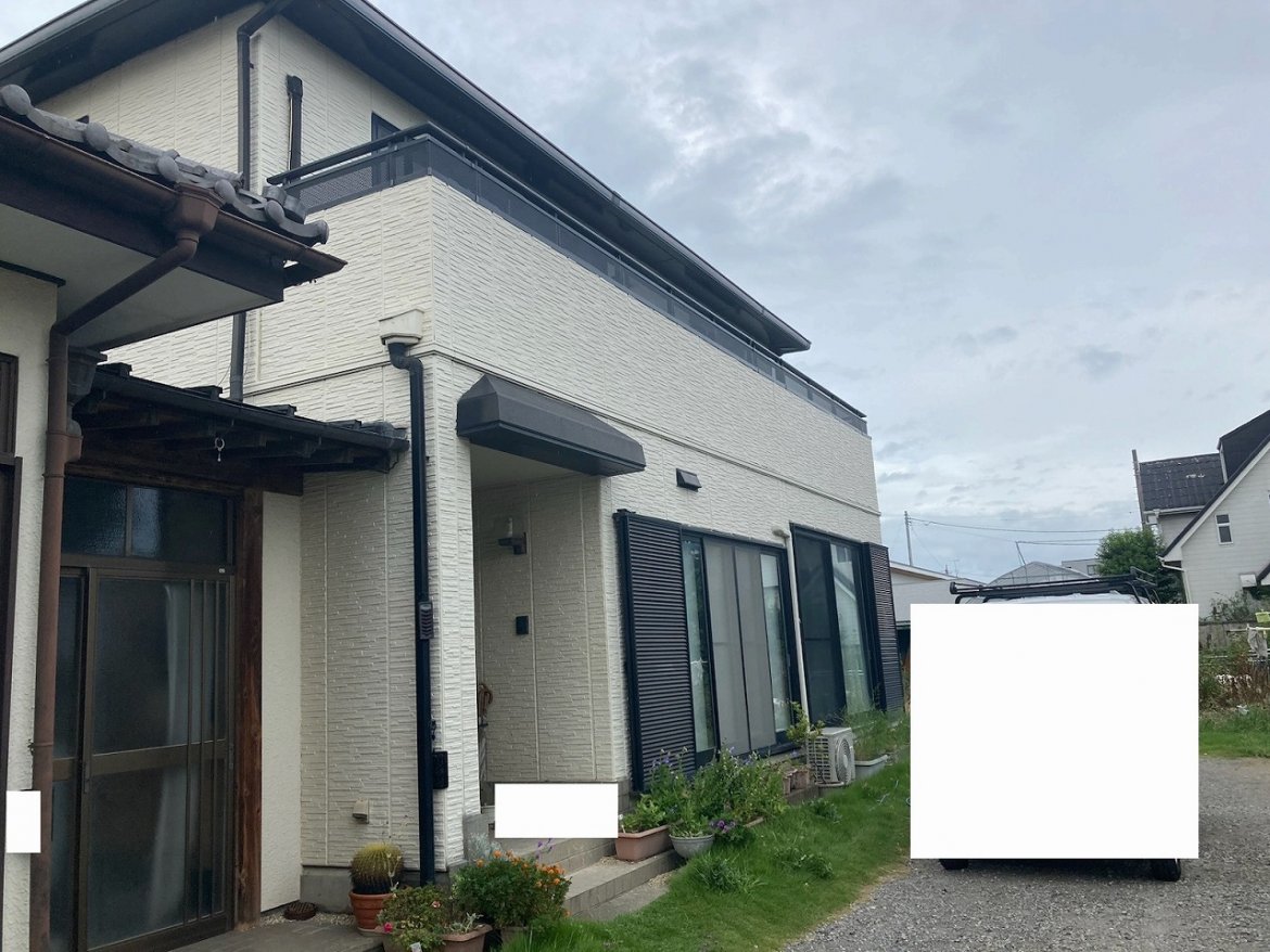 前橋市 外壁塗装 施工前 ミヤケン