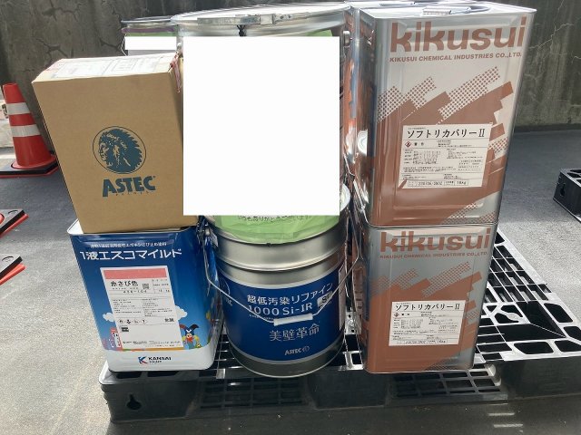 前橋市 外壁塗装 塗料一式 ミヤケン