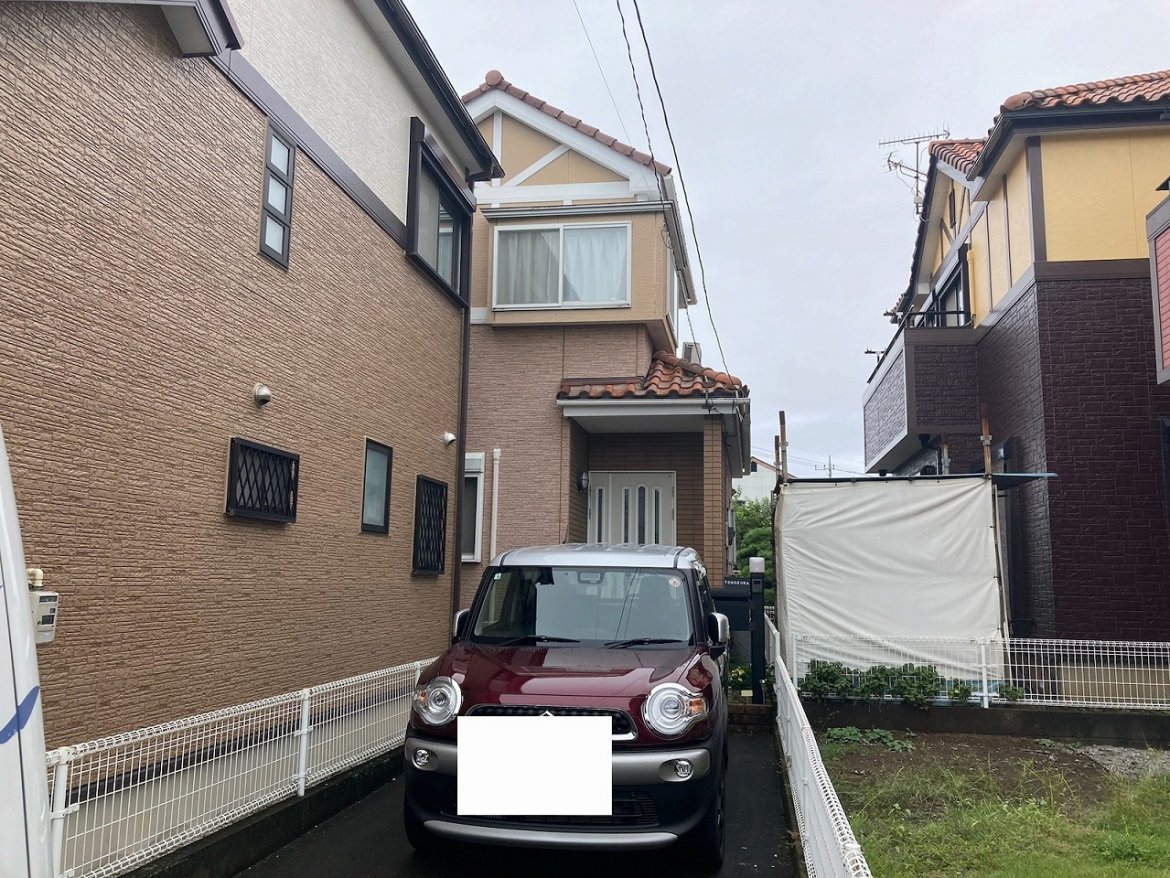 前橋市 外壁塗装 施工前 ミヤケン