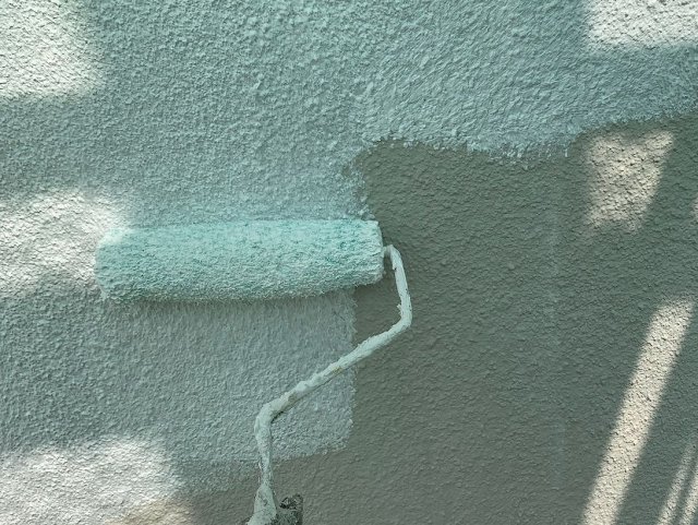 前橋市 外壁塗装 下塗り ミヤケン