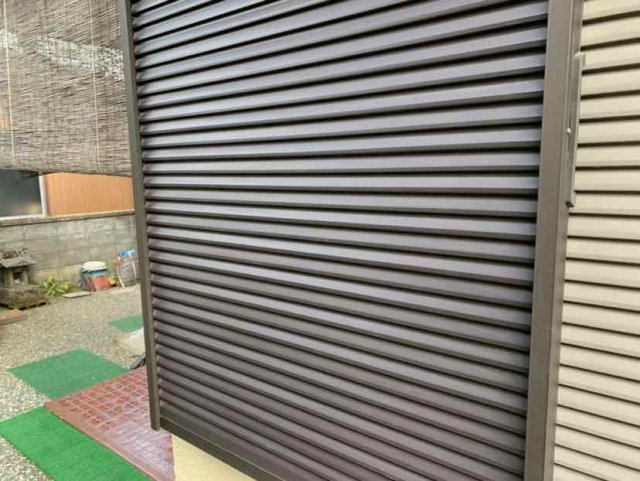 安中市 外壁塗装 雨戸 ミヤケン