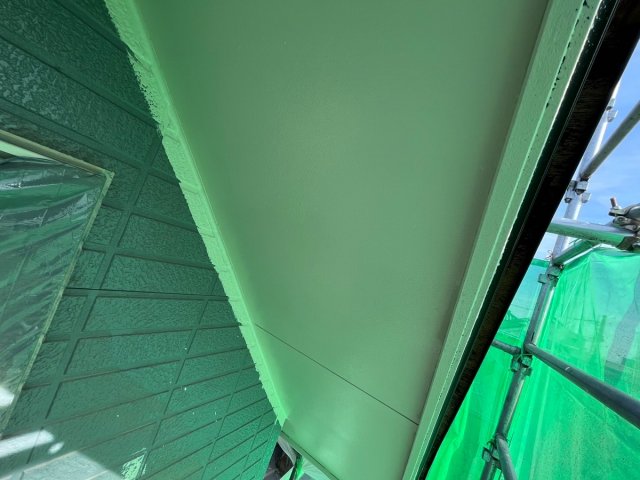 前橋市 軒天 完了 ミヤケン