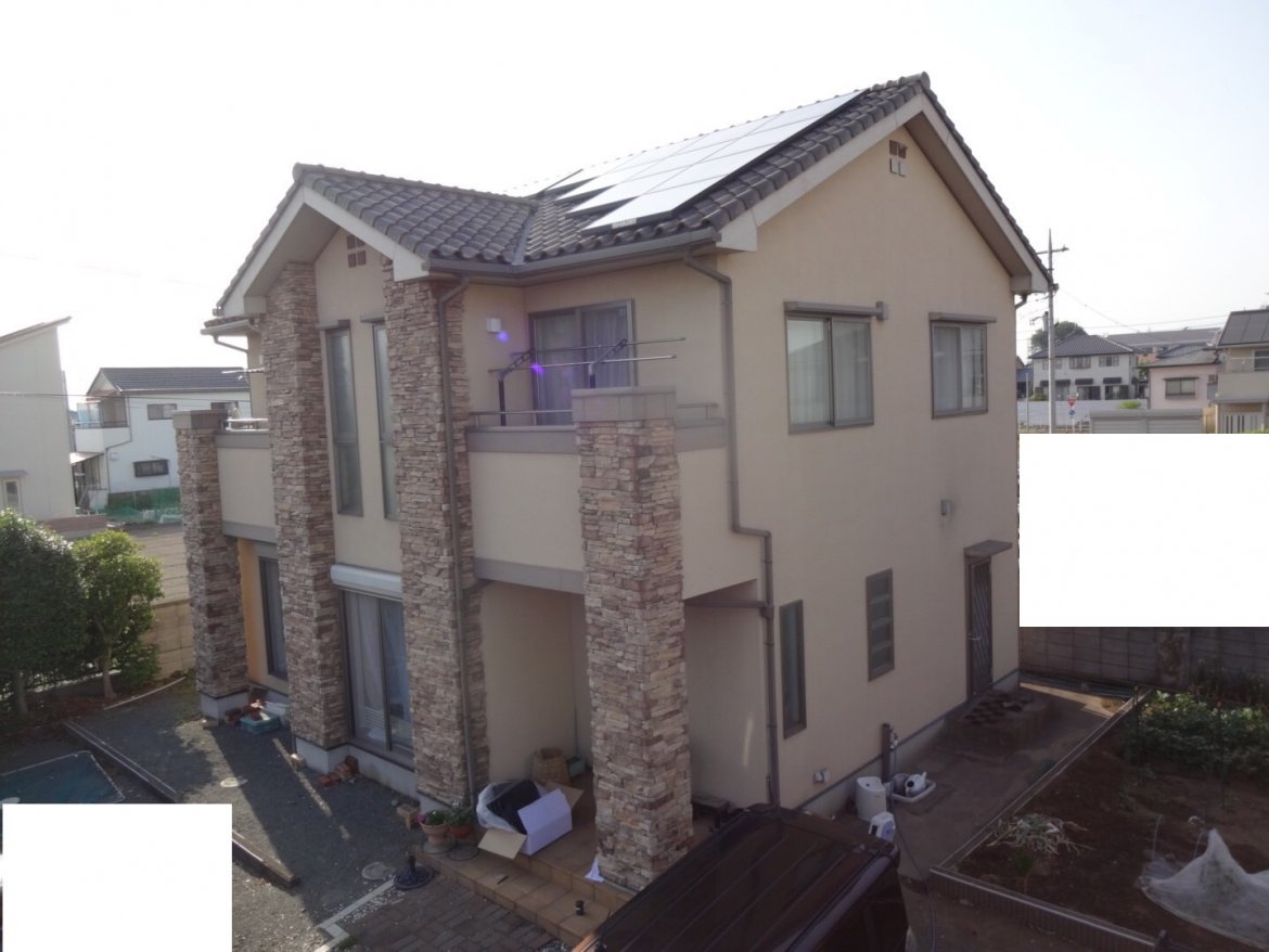 前橋市 外壁塗装 施工前 ミヤケン