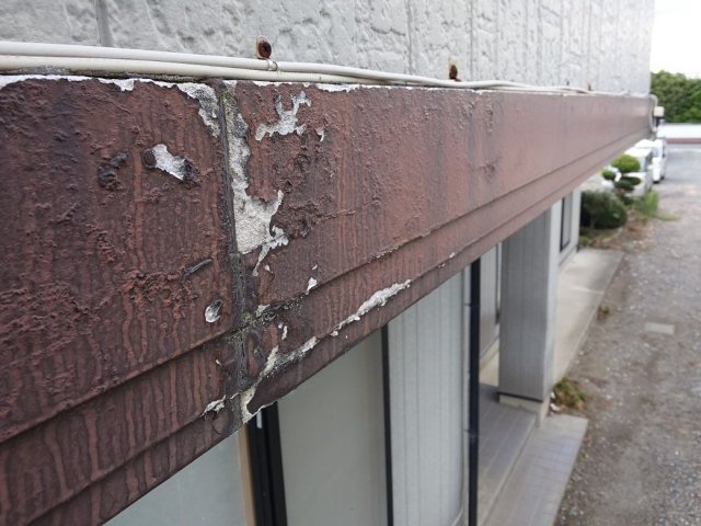 伊勢崎市 幕板 塗膜のはがれ ミヤケン